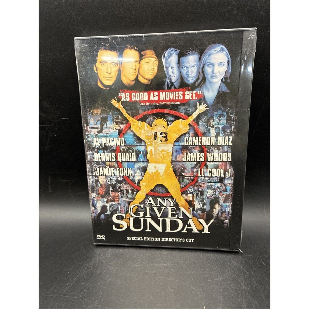Any Given Sunday (DVD, 2000) Special Edition Director's Cut new sealed